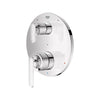 [1062350000] Listra 2-Handle Pressure Balance Valve Trim with 3-Way Diverter with Cartridge - GROHE StarLight Chrome