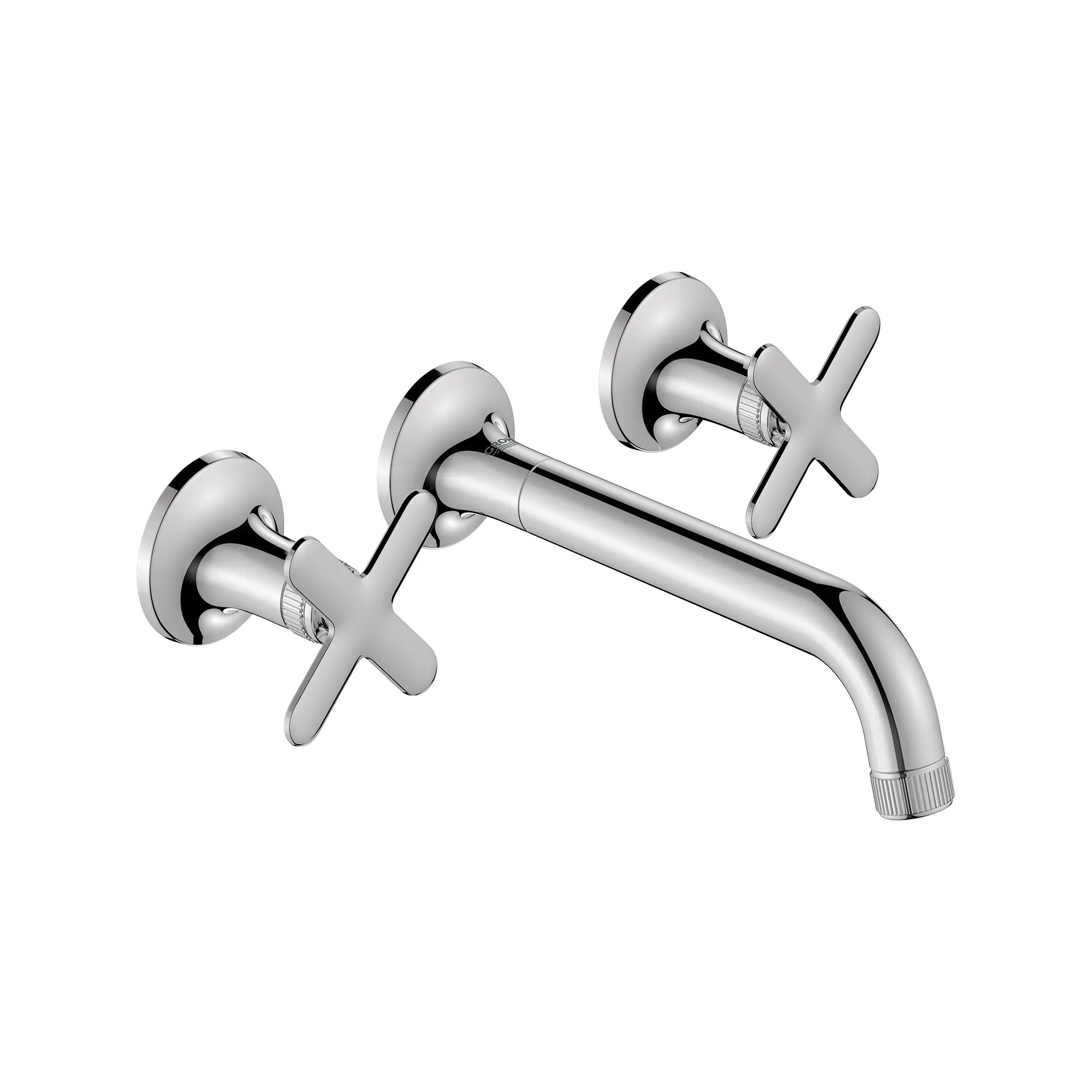 Robinet de salle de bains à large entraxe Listra monté au mur, 4,5 l/min (1,2 gal/min) // CHROME STARLIGHT GROHE // 268335_Listra_SiloRight_1062160000_1062380000_0001_SEPTEMBER2024_0_CDNwebp.webp