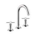 [1062380000] Listra Cross Handles for Bathroom Sink Faucet (Pair) - Brushed Cool Sunrise