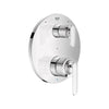 [1062350000] Listra 2-Handle Pressure Balance Valve Trim with 3-Way Diverter with Cartridge - GROHE StarLight Chrome
