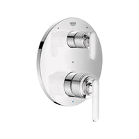 [1062350000] Listra 2-Handle Pressure Balance Valve Trim with 3-Way Diverter with Cartridge - GROHE StarLight Chrome