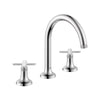 [1062540000] Listra Cross Handles for Deck Mount Tub Filler (Pair) - GROHE StarLight Chrome