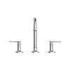 [1062210000] Listra Deck Mount Widespread Bathroom Faucet, 1.2gpm (4.5L/min) - Matte Black