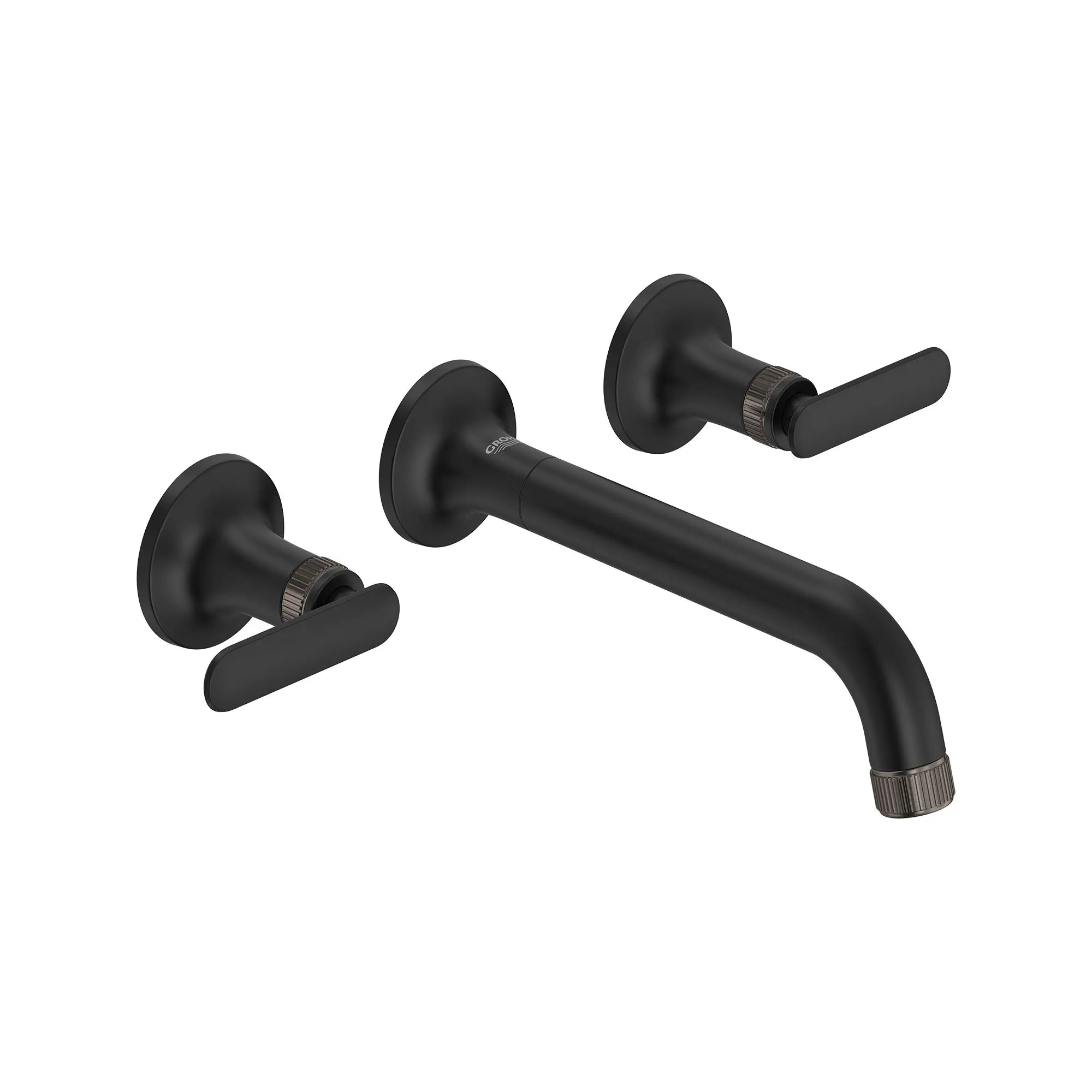 Robinet de salle de bains à large entraxe Listra monté au mur, 4,5 l/min (1,2 gal/min) // MATTE BLACK // 268433_Listra_SiloRight_1062162430_1062572340_0001_SEPTEMBER2024_0_CDNwebp.webp