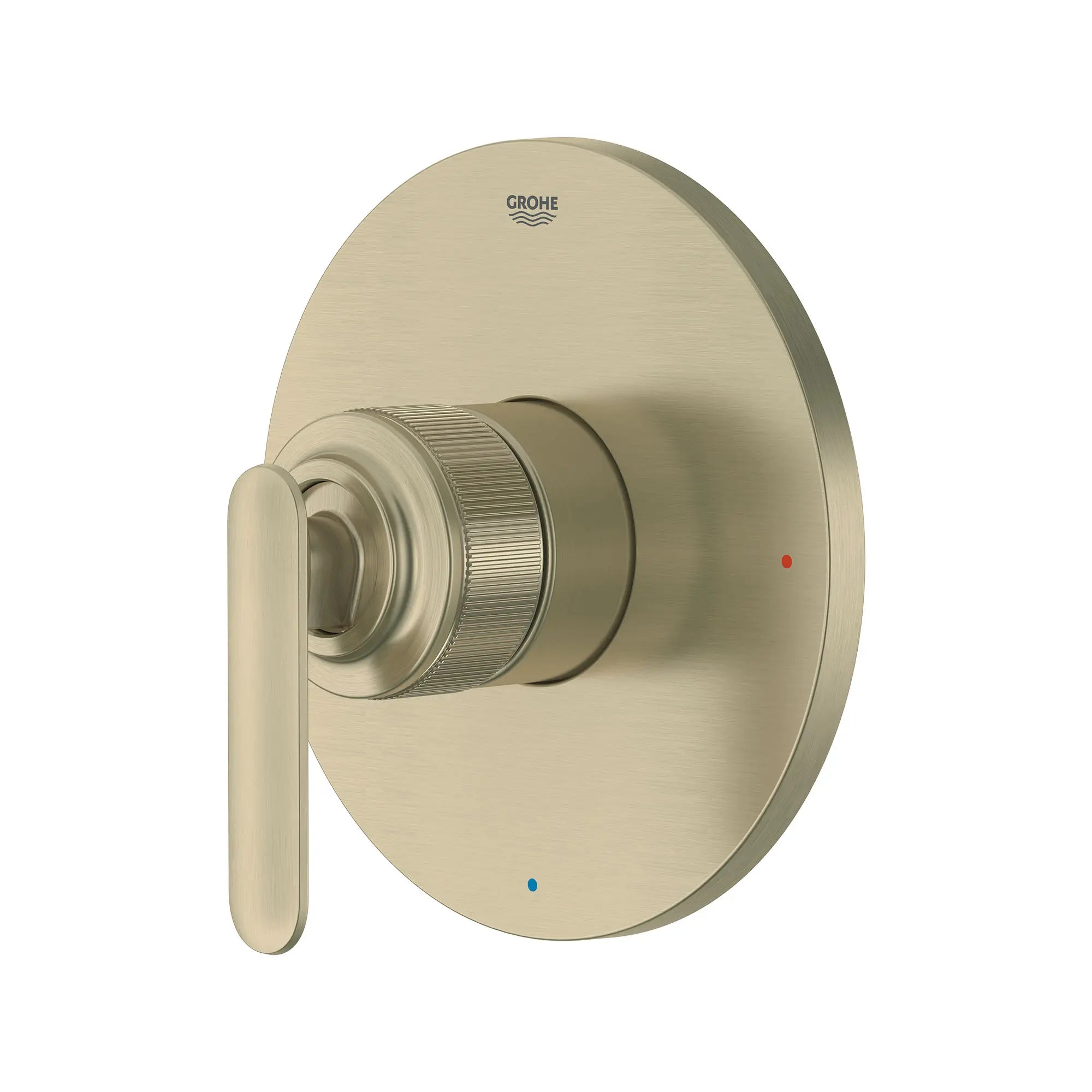 Garniture de robinet à pression équilibrée Listra avec cartouche // NICKEL BROSSÉ INFINITYFINISH // 268501_Listra_SiloLeft_106176EN00_0001_SEPTEMBER2024_0_CDNwebp.webp