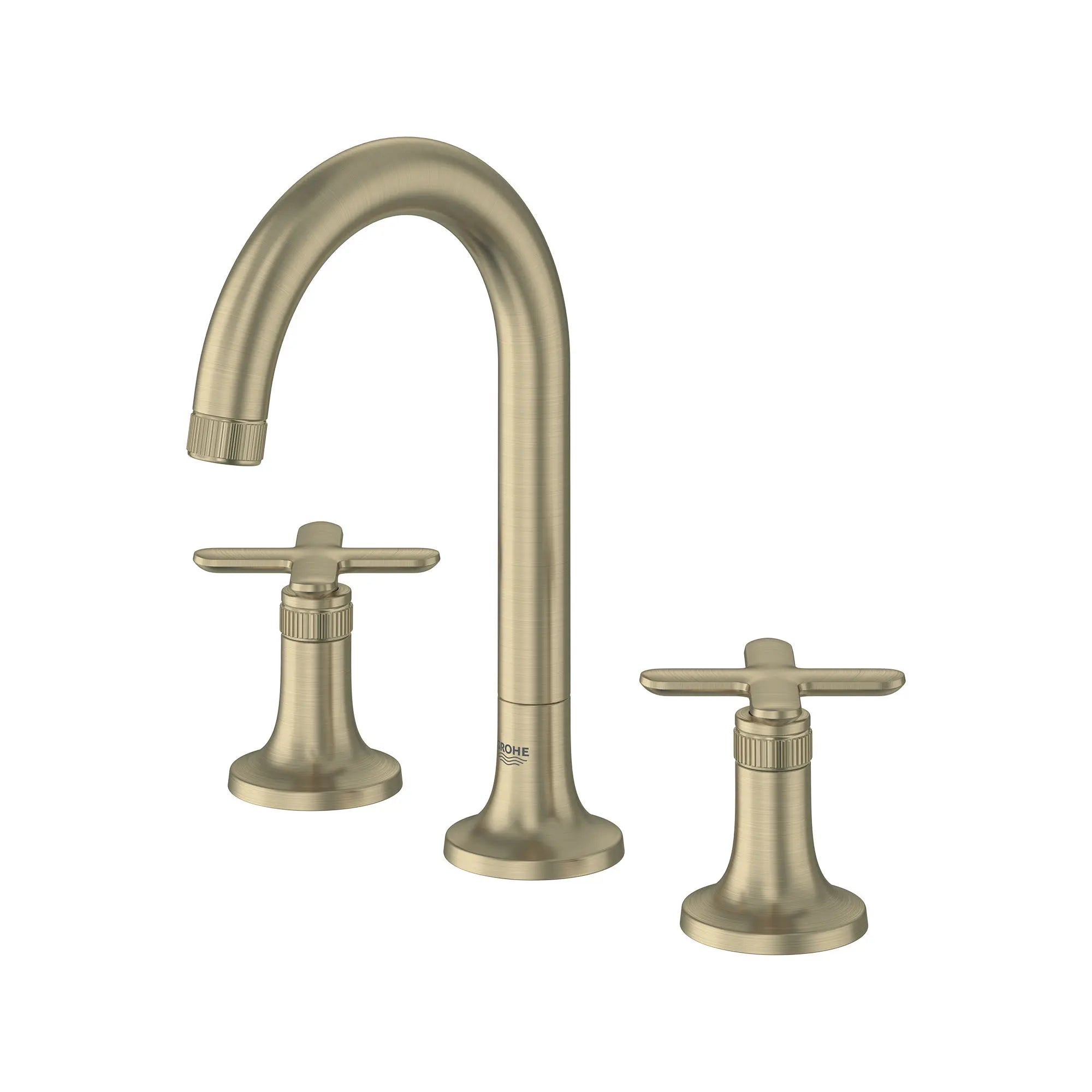 Robinet de salle de bains à large entraxe Listra monté sur plan, 4,5 l/min (1,2 gal/min) // NICKEL BROSSÉ INFINITYFINISH // 268507_Listra_SiloLeft_106221EN00_106238EN00_0001_SEPTEMBER2024_0_CDNwebp.webp