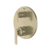 [106235EN00] Listra 2-Handle Pressure Balance Valve Trim with 3-Way Diverter with Cartridge - GROHE StarLight Chrome
