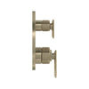 [106235EN00] Listra 2-Handle Pressure Balance Valve Trim with 3-Way Diverter with Cartridge - GROHE StarLight Chrome