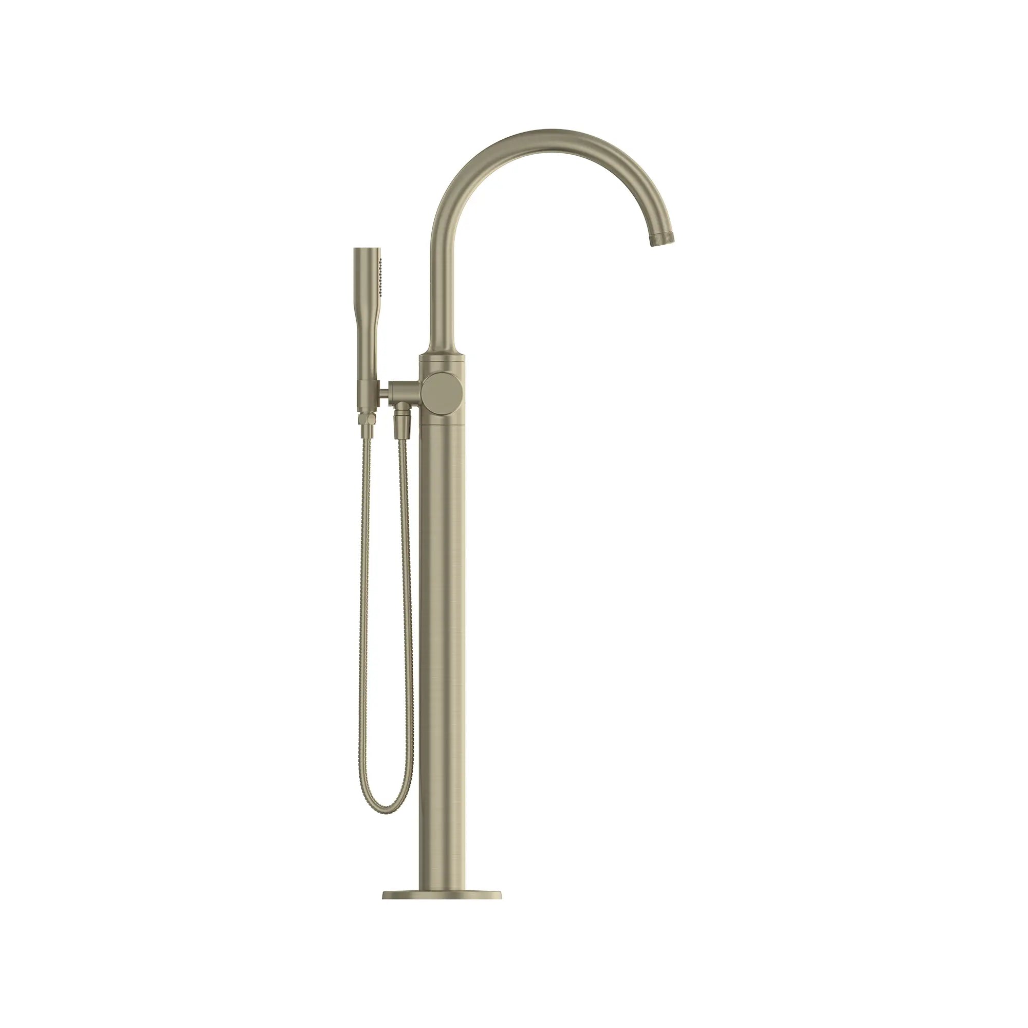 Robinet de baignoire autoportant Listra à une seule manette avec douche à main de 6,6 l/min (1,75 gal/min) // NICKEL BROSSÉ INFINITYFINISH // 268568_Listra_SiloSide_106256EN00_0001_SEPTEMBER2024_0_CDNwebp.webp