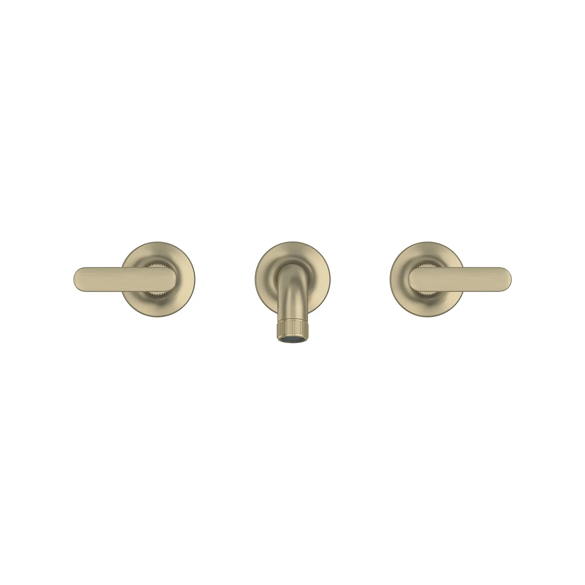 Robinet de salle de bains à large entraxe Listra monté au mur, 4,5 l/min (1,2 gal/min) // NICKEL BROSSÉ INFINITYFINISH // 268577_Listra_SiloStraight_106216EN00_106257EN00_0001_SEPTEMBER2024_0_CDNwebp.webp