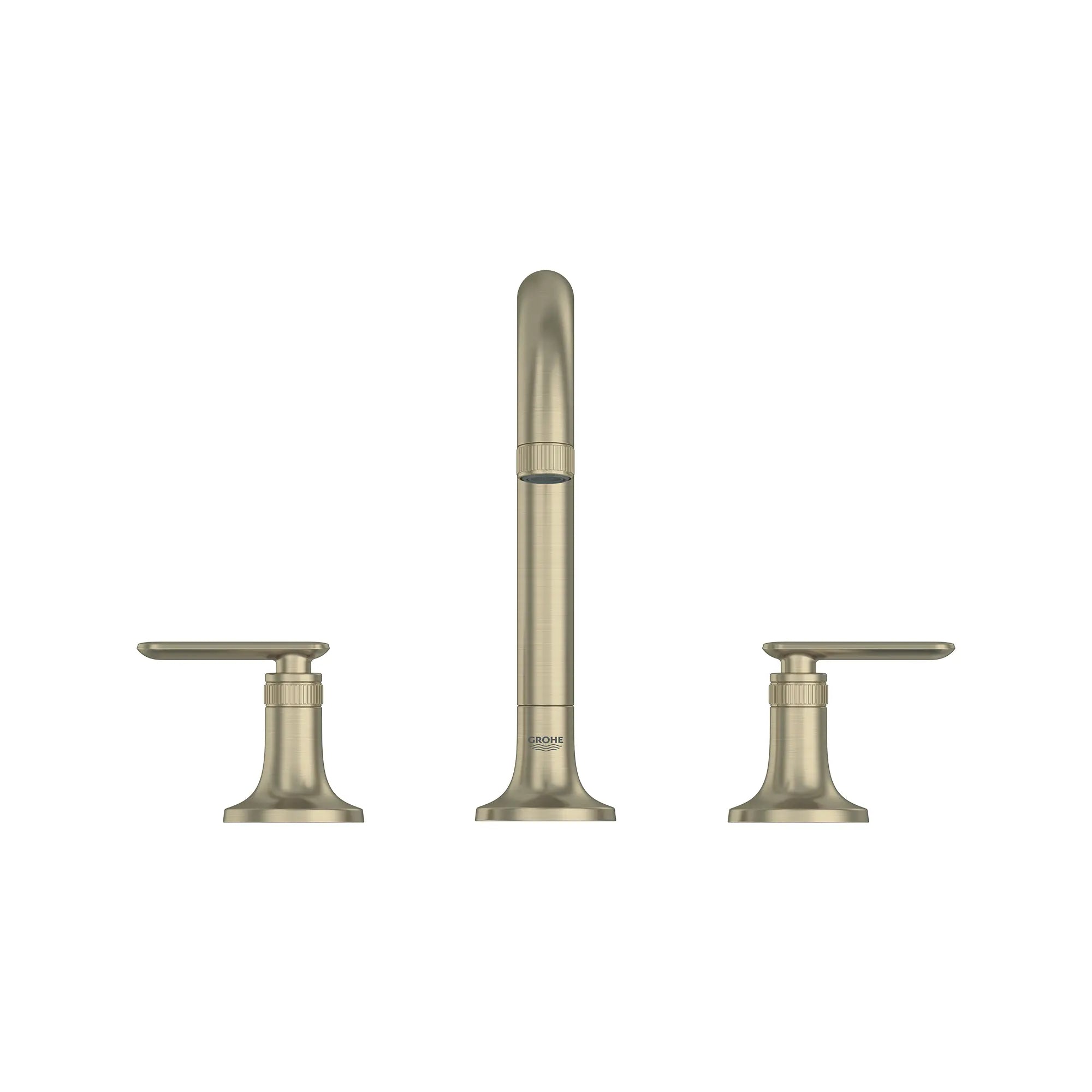 Robinet de salle de bains à large entraxe Listra monté sur plan, 4,5 l/min (1,2 gal/min) // NICKEL BROSSÉ INFINITYFINISH // 268580_Listra_SiloStraight_106221EN00_106257EN00_0001_SEPTEMBER2024_0_CDNwebp.webp