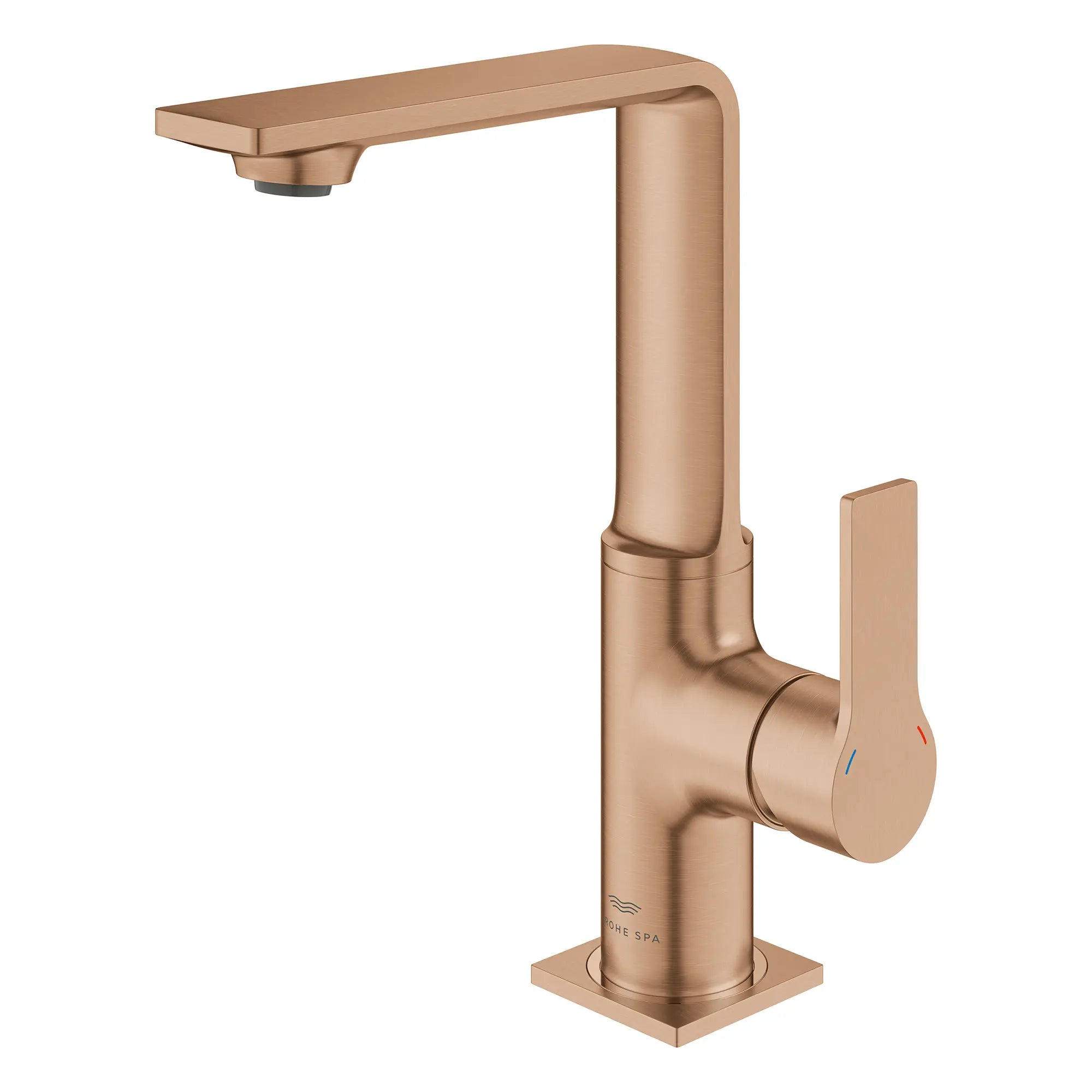 Grand robinet monotrou pour salle de bain, à poignée simple, 4,5 L/min (1,2 gpm) // BRUSHED WARM SUNSET // 269144_Allure_SiloLeft_23858DL1_0001_August2025_0_CDNwebp.webp