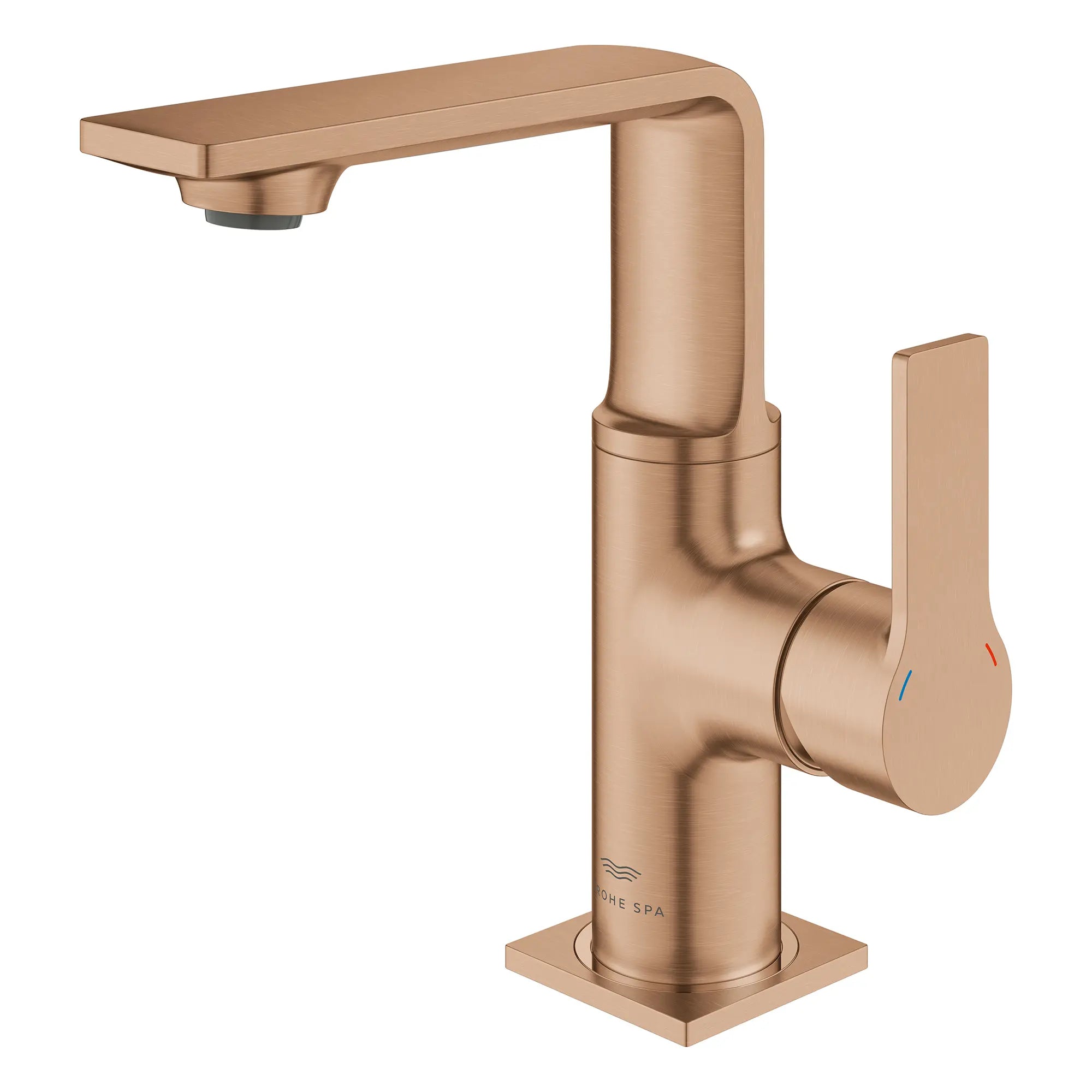 Robinet moyen, monotrou, à poignée simple, 4,5 L/min (1,2 gpm) // BRUSHED WARM SUNSET // 269147_Allure_SiloLeft_23857DL1_0001_August2025_0_CDNwebp.webp