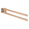 [40342DL1] Allure 24" Double Towel Bar - Brushed Hard Graphite