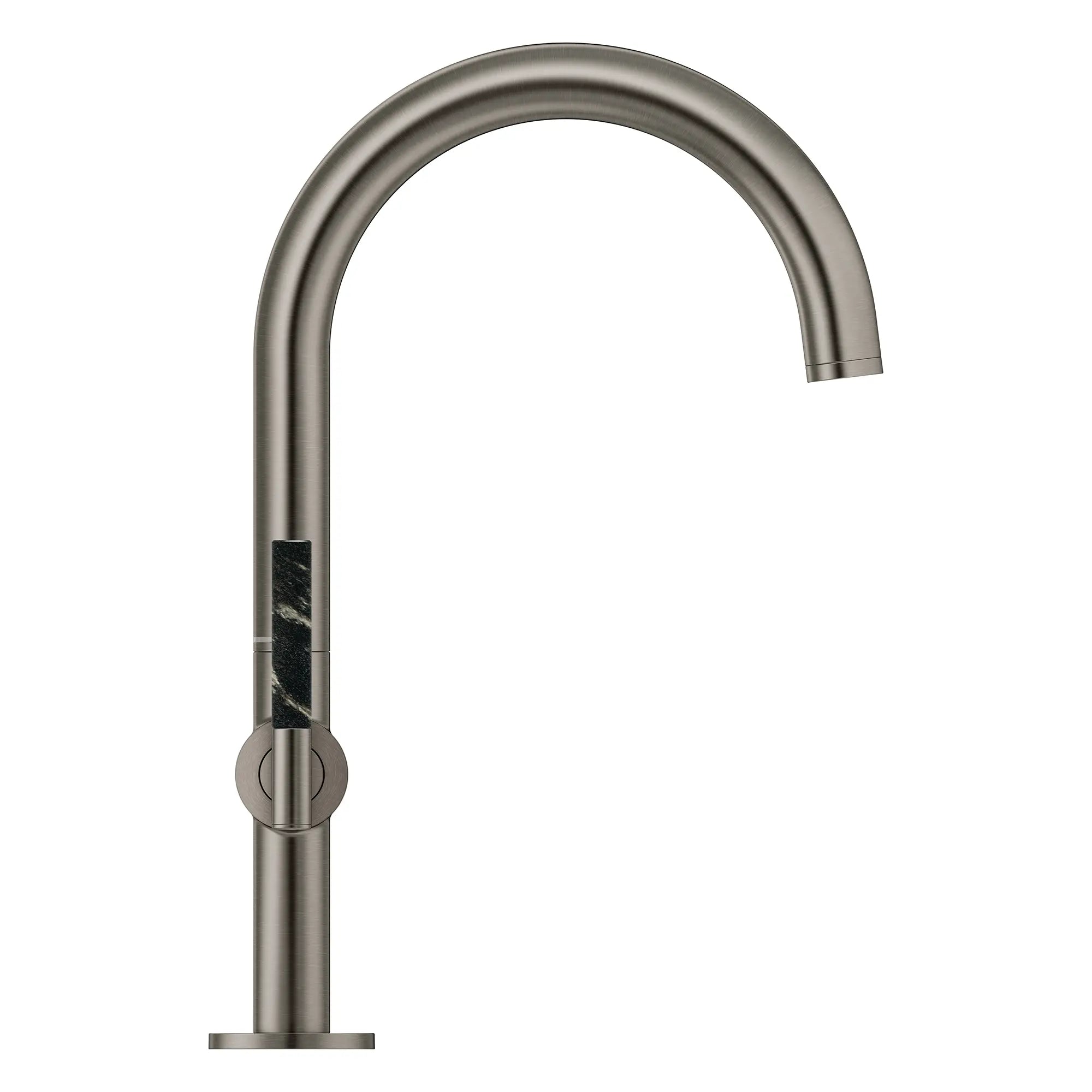 Grand robinet monotrou à deux poignées pour salle de bain 4,5 L/min (1,2 gpm) // BRUSHED HARD GRAPHITE // 269179_Atrio_PC_SiloSide_21146AL00_48459AL0_August2025_0_CDNwebp.webp