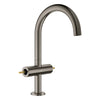 [21146AL0] Atrio Single Hole Two-Handle L-Size Bathroom Faucet without Handles, 1.2 GPM (4.5 L/min) - Brushed Hard Graphite