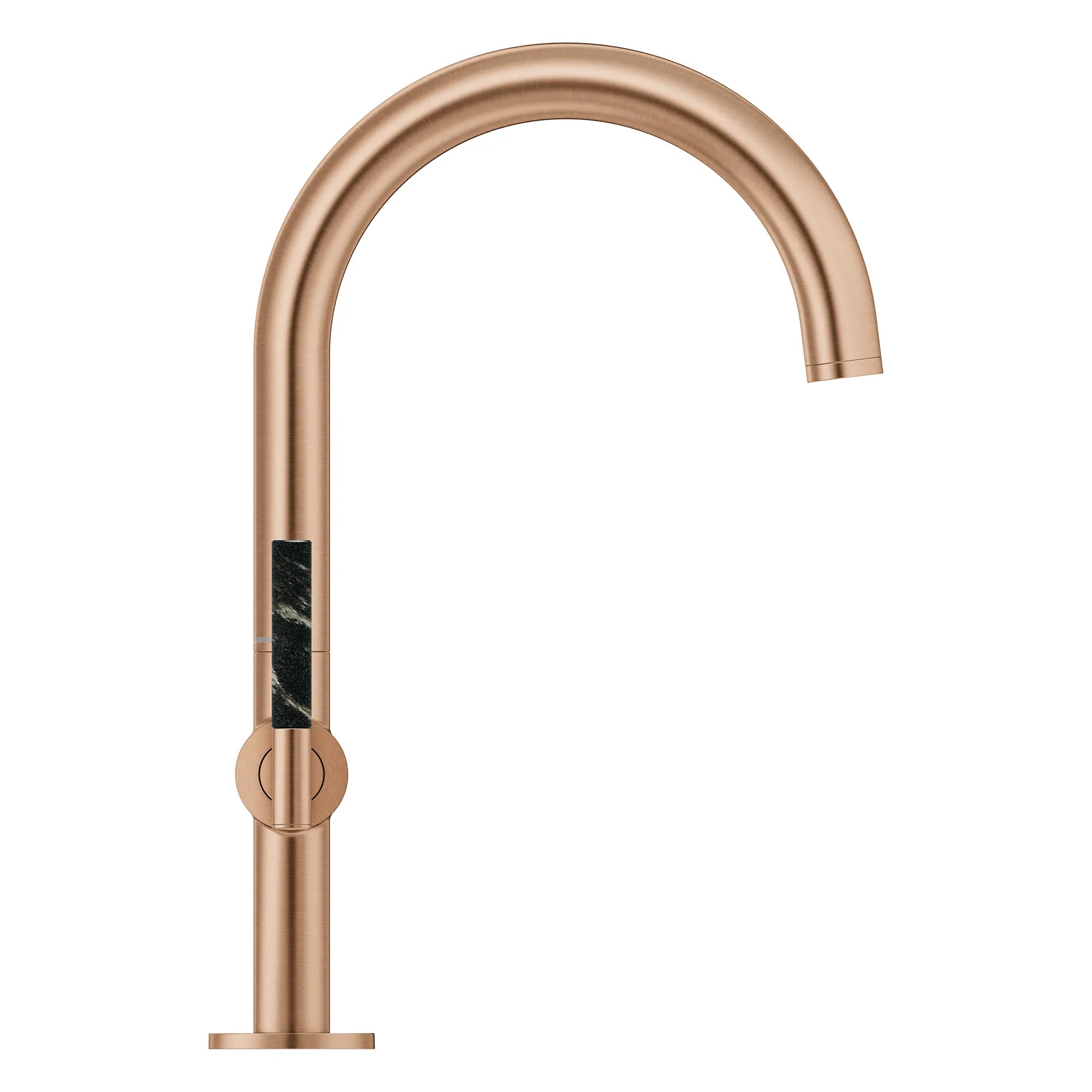 Grand robinet monotrou à deux poignées pour salle de bain 4,5 L/min (1,2 gpm) // BRUSHED WARM SUNSET // 269201_Atrio_PC_SiloSide_21146DL00_48459DL0_August2025_0_CDNwebp.webp