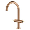 [21146DL0] Atrio Single Hole Two-Handle L-Size Bathroom Faucet without Handles, 1.2 GPM (4.5 L/min) - Brushed Hard Graphite