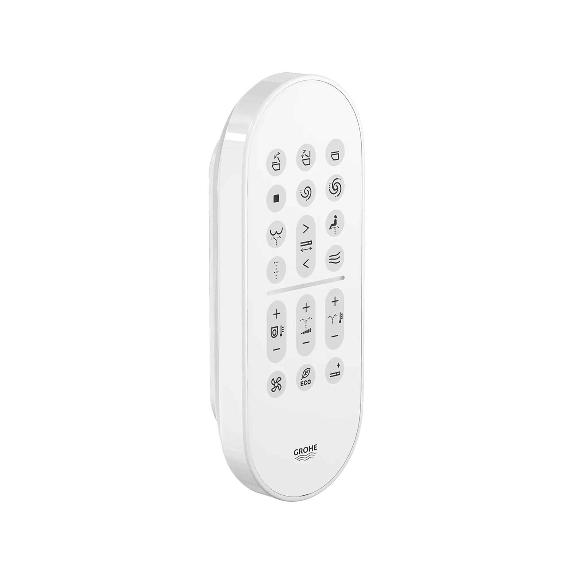 Toilette-Bidet Électronique, 1.28/0.8gpf (4.8/3.0Lpf) // BLANC ALPIN // 269305_Sensia_Remote_SiloRight_131886SH00.020_0001_JULY2025_0_CDNwebp.webp