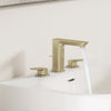 [101922EN00] Cubeo 8" Widespread 2-Handle Bathroom Faucet, 1.2 gpm (4.5 L/min) - Brushed Cool Sunrise