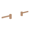 [14216DL0] Atrio Lever Handles for Bathroom Sink Faucet (Pair) - Brushed Warm Sunset