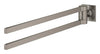 [40342AL1] Allure 24" Double Towel Bar - Brushed Hard Graphite