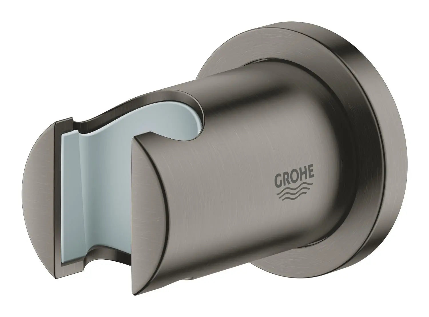 Rainshower Porte-douchette mural // BRUSHED HARD GRAPHITE // 272968_ZZF_27074AL0_005_01_0_CDNwebp.webp
