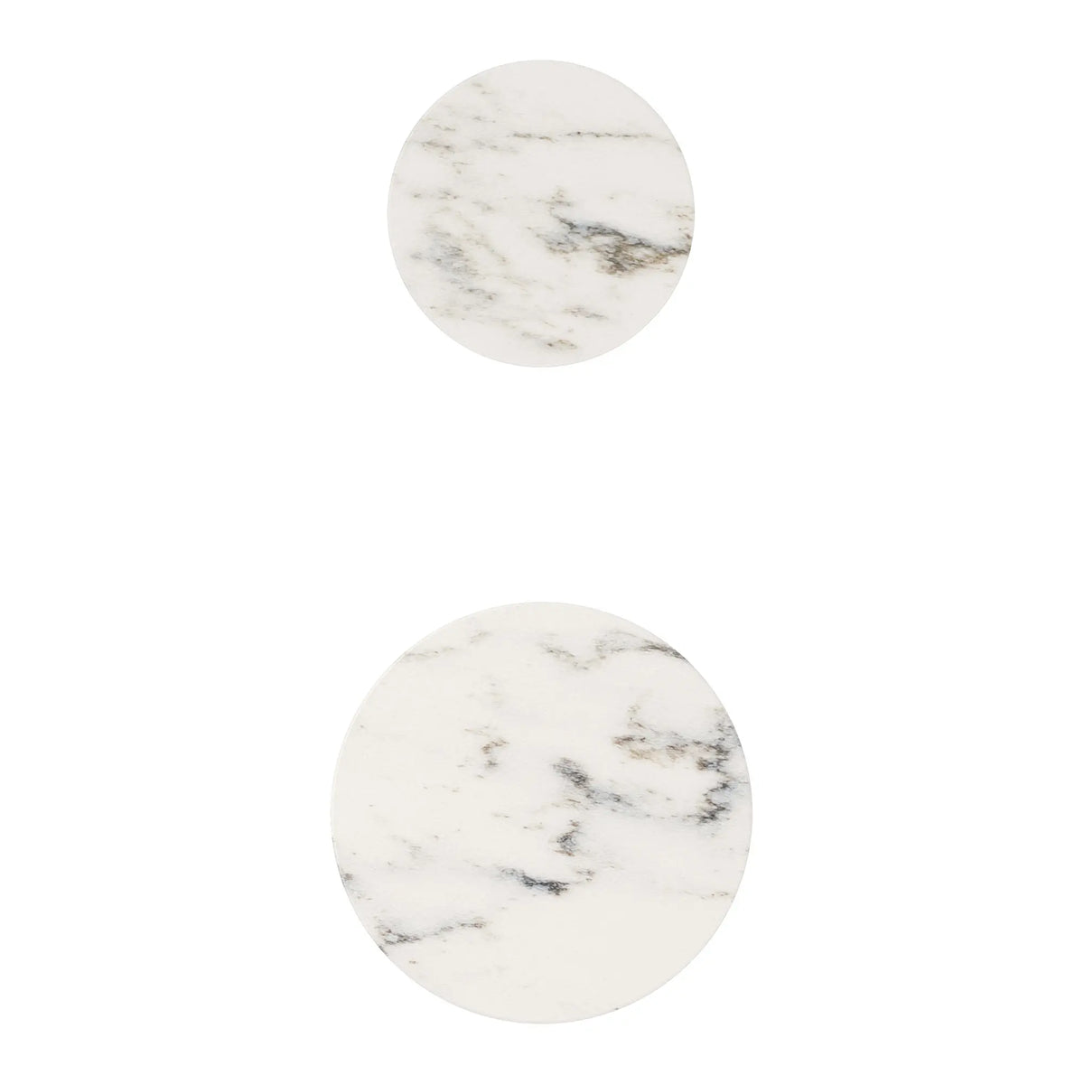 Manettes levier en Caesarstone blanc pour les garnitures thermostatiques à deux manettes (paire) // WHITE ATTICA CAESARSTONE // 273616_ZZF_48466000_006_01_1_CDNwebp.webp
