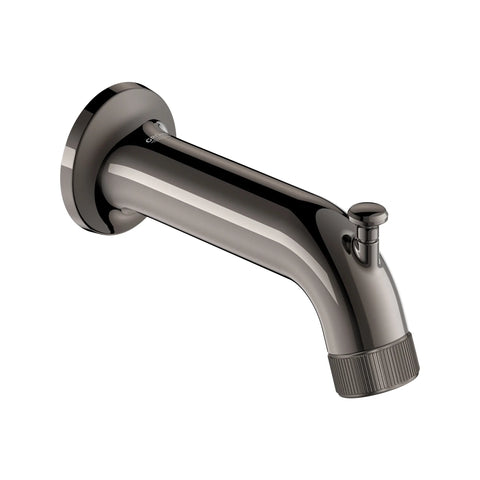 Bec de baignoire Listra avec inverseur - Graphite dur