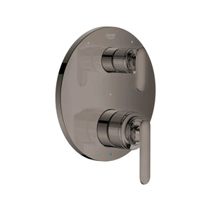 [106235A000] Listra 2-Handle Pressure Balance Valve Trim with 3-Way Diverter with Cartridge - GROHE StarLight Chrome