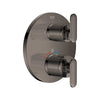 [106244A000] Listra Dual Function 2-Handle Thermostatic Valve Trim - Hard Graphite