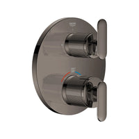 [106244A000] Listra Dual Function 2-Handle Thermostatic Valve Trim - Hard Graphite