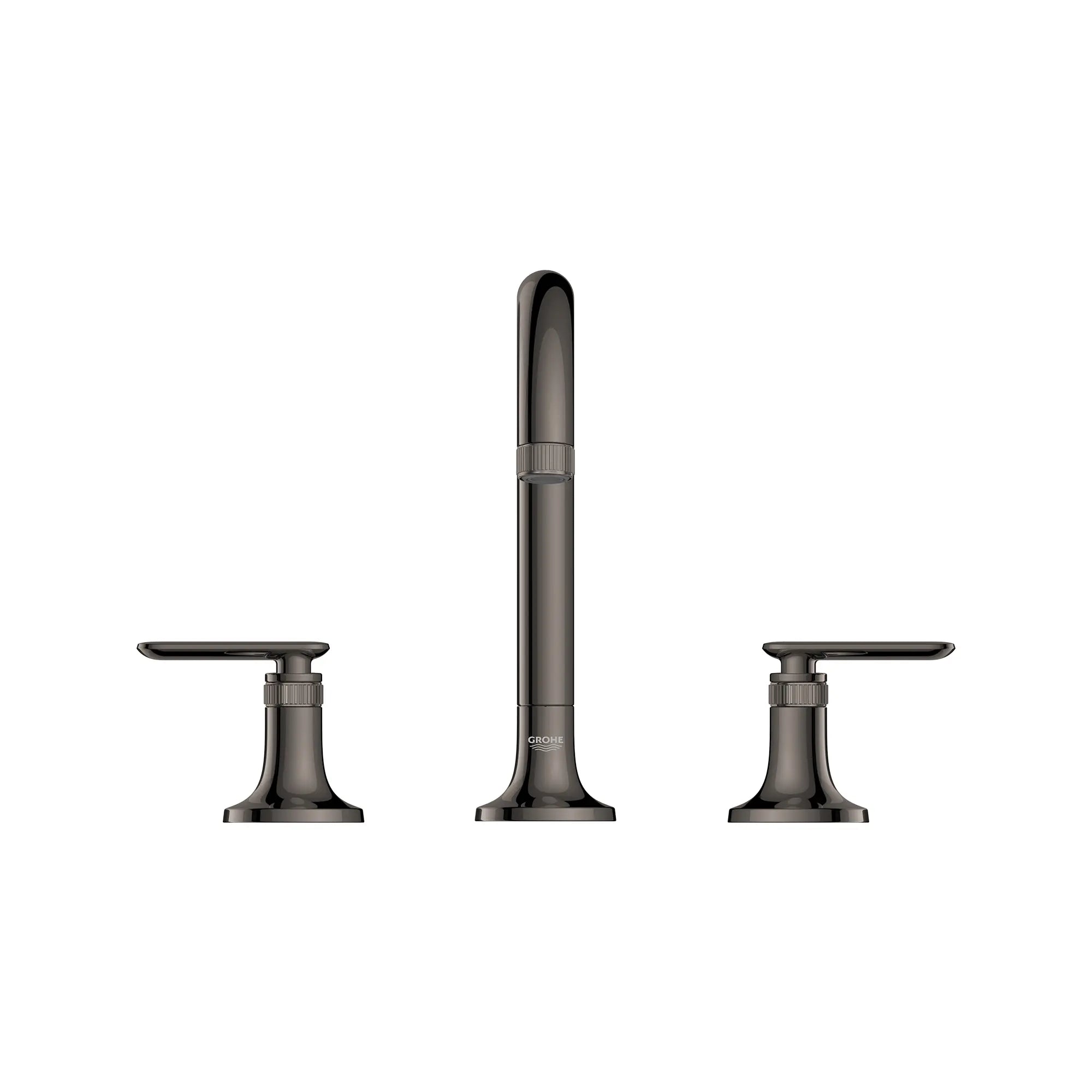 Robinet de salle de bains à large entraxe Listra monté sur plan, 4,5 l/min (1,2 gal/min) // GRAPHITE DUR // 275262_Listra_SiloStraight_106221A000_106257A000_0001_SEPTEMBER2024_0_CDNwebp.webp