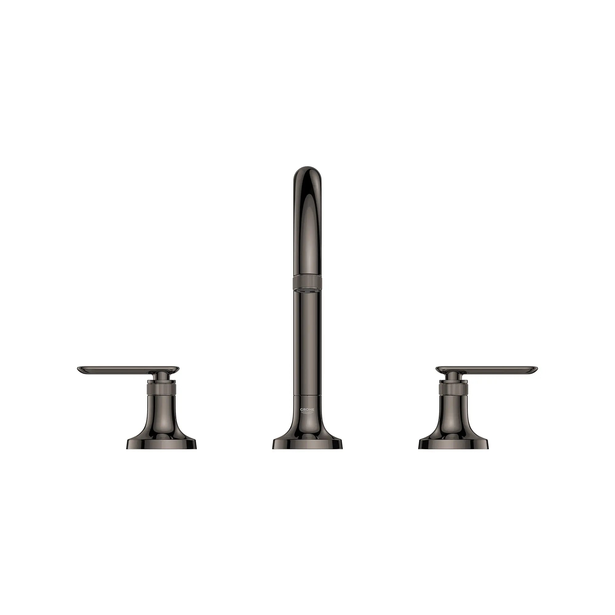 Robinet de remplissage de baignoire romaine Listra à 3 trous monté sur plan // GRAPHITE DUR // 275274_Listra_SiloStraight_106261A000_106270A000_0001_SEPTEMBER2024_0_CDNwebp.webp