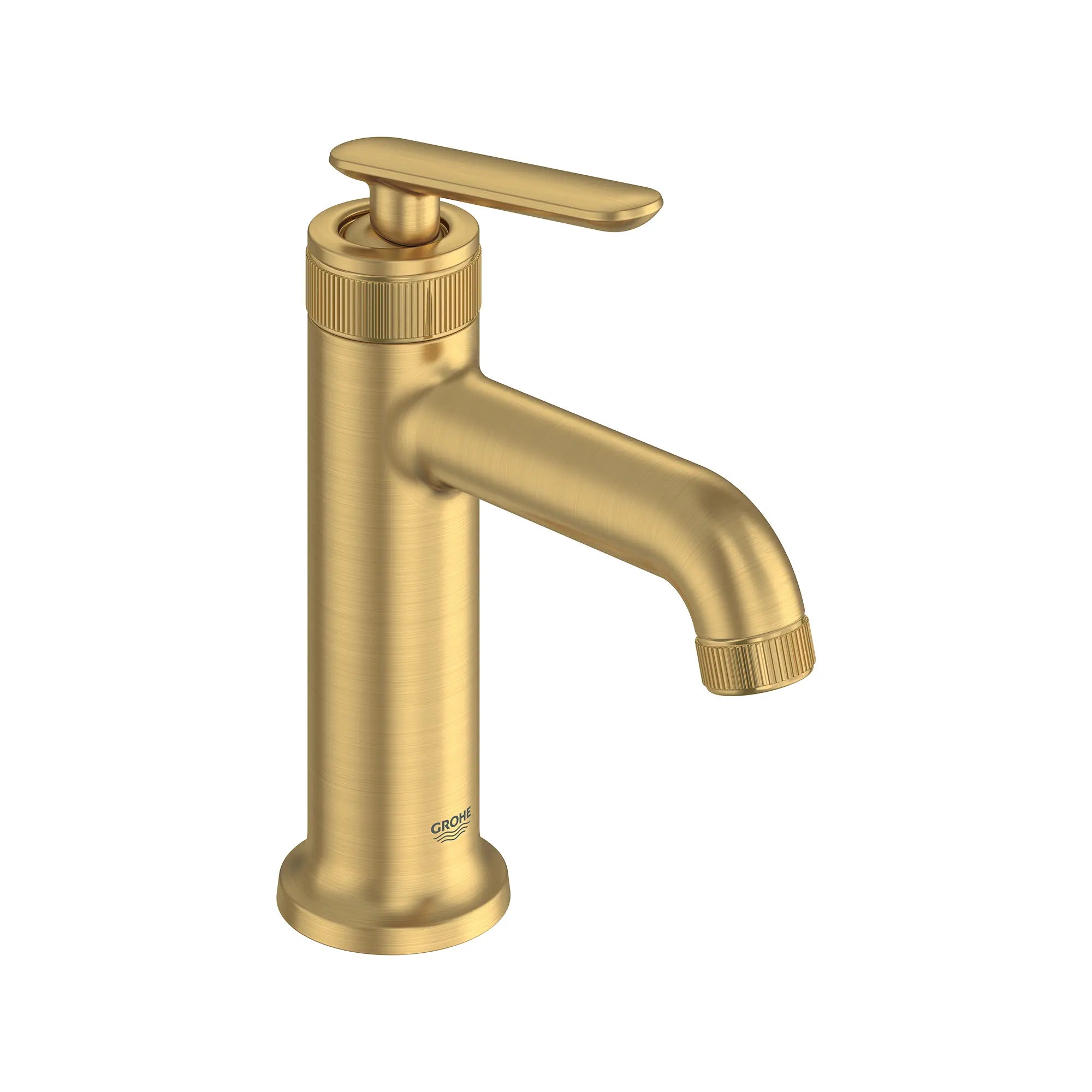 Robinet de salle de bain Listra à orifice et manette uniques, taille M, 4,5 l/min (1,2 gal/min) // AUBE FRAÎCHE BROSSÉ // 275308_Listra_SiloRight_106222GN00_0001_SEPTEMBER2024_0_CDNwebp.webp