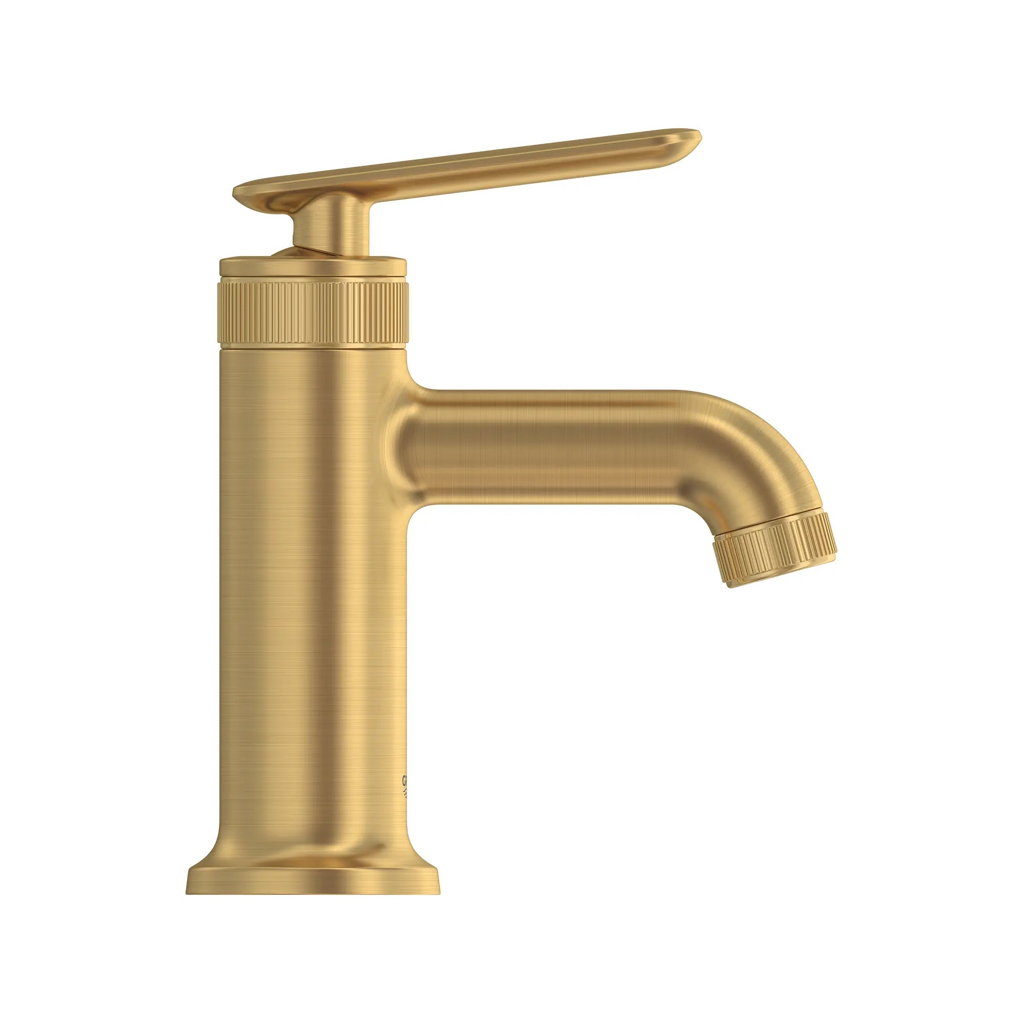 Robinet de salle de bain Listra à orifice et manette uniques, taille P, 4,5 l/min (1,2 gal/min) // AUBE FRAÎCHE BROSSÉ // 275326_Listra_SiloSide_106215GN00_0001_SEPTEMBER2024_0_CDNwebp.webp