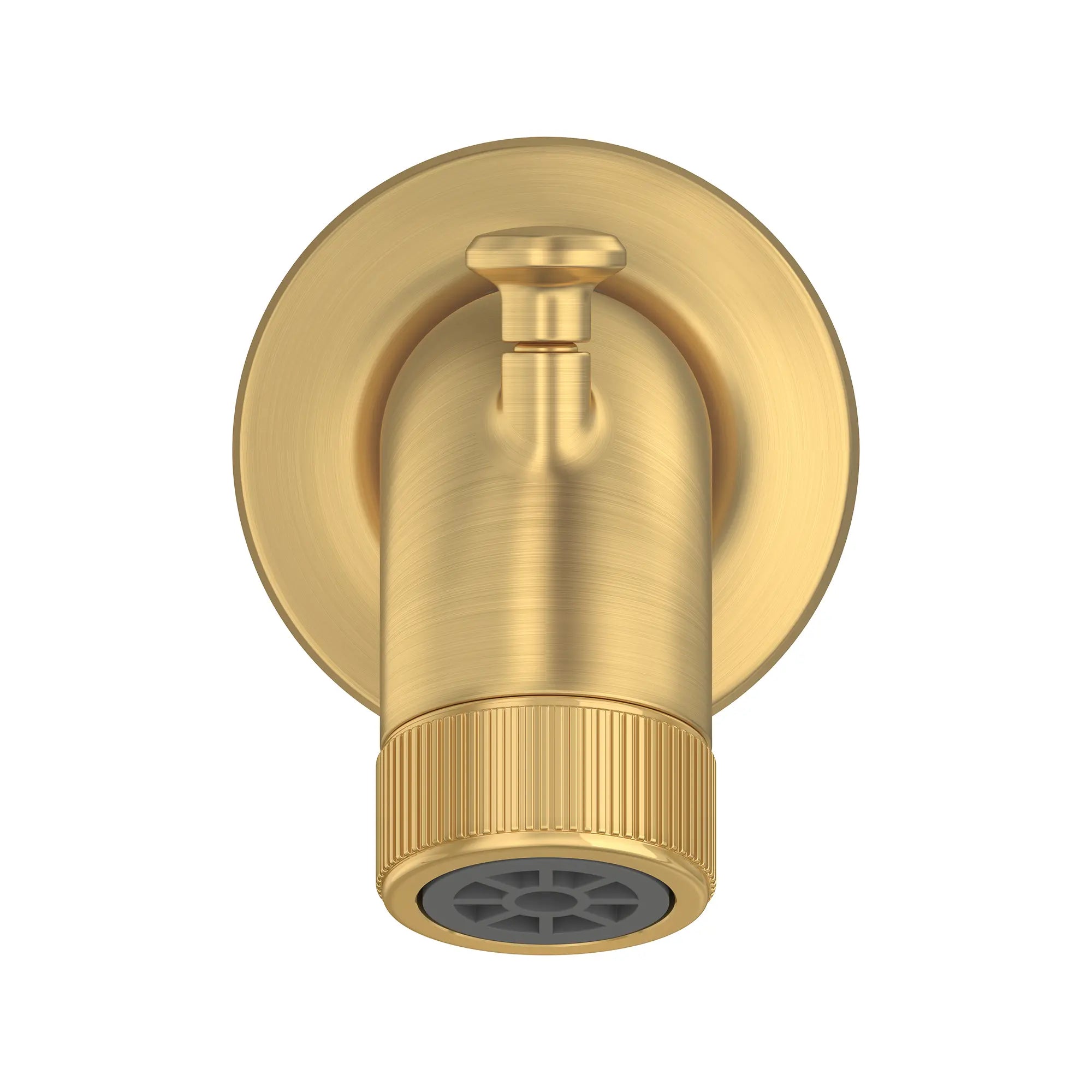 Bec de baignoire Listra avec inverseur // AUBE FRAÎCHE BROSSÉ // 275349_Listra_SiloStraight_106206GN00_0001_SEPTEMBER2024_0_CDNwebp.webp