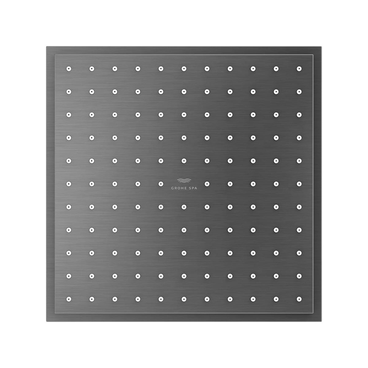 Pomme de douche 230, 9 po, 1 jet, 6,6 L/min (1,75 gpm) // GRAPHITE DUR BROSSÉ // 275634_Rainshower_SiloOther_26868AL00_27489AL00_0001_July2025_0_CDNwebp.webp