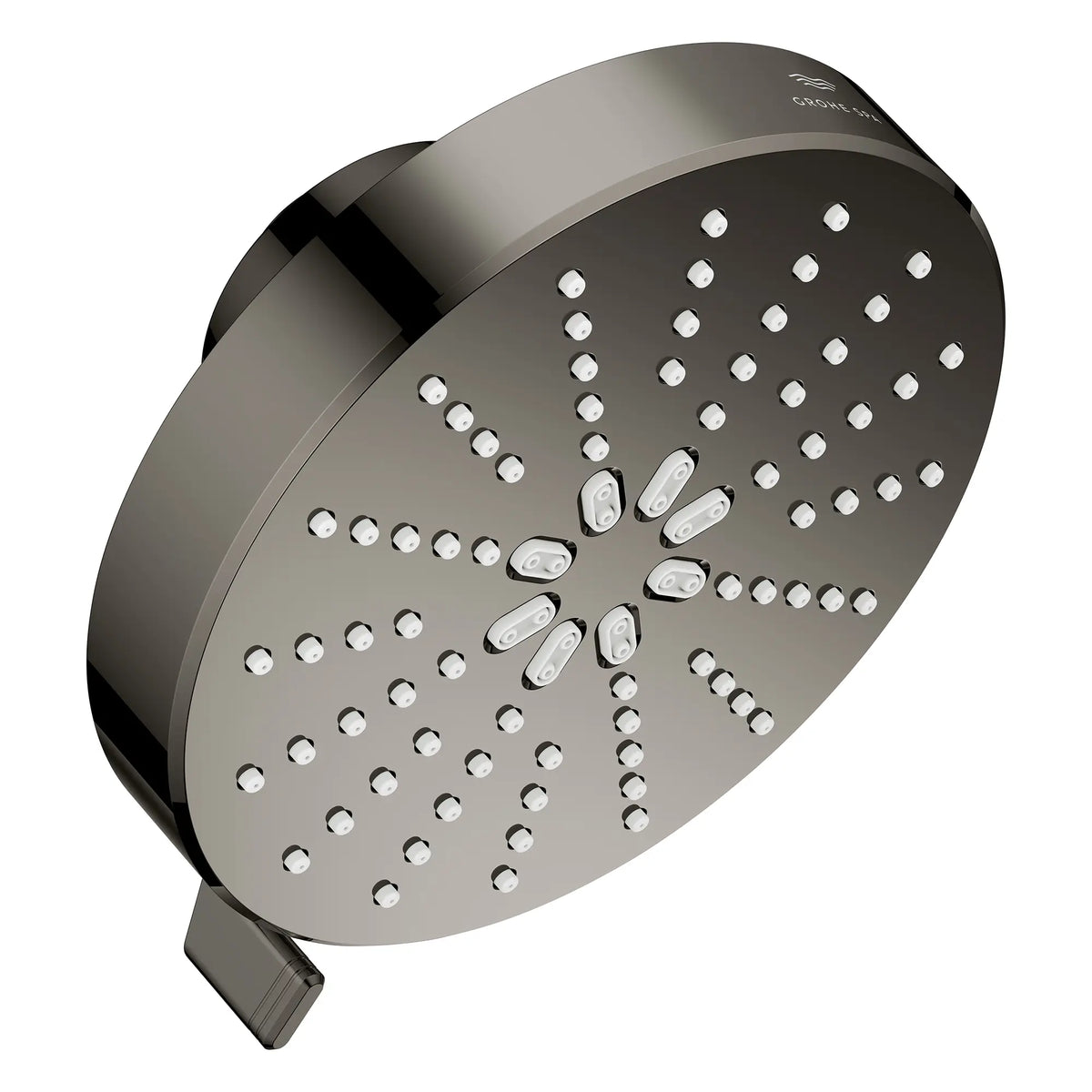 Pomme de douche à jets multiples Rainshower Aqua 140 de 13,97 cm (5½ po) avec AquaBooster 6,6 L/min (1,75 gal/min) // GRAPHITE DUR // 275865_Aqua_Booster_SiloRight_111611A000_001_October2025_0_CDNwebp.webp