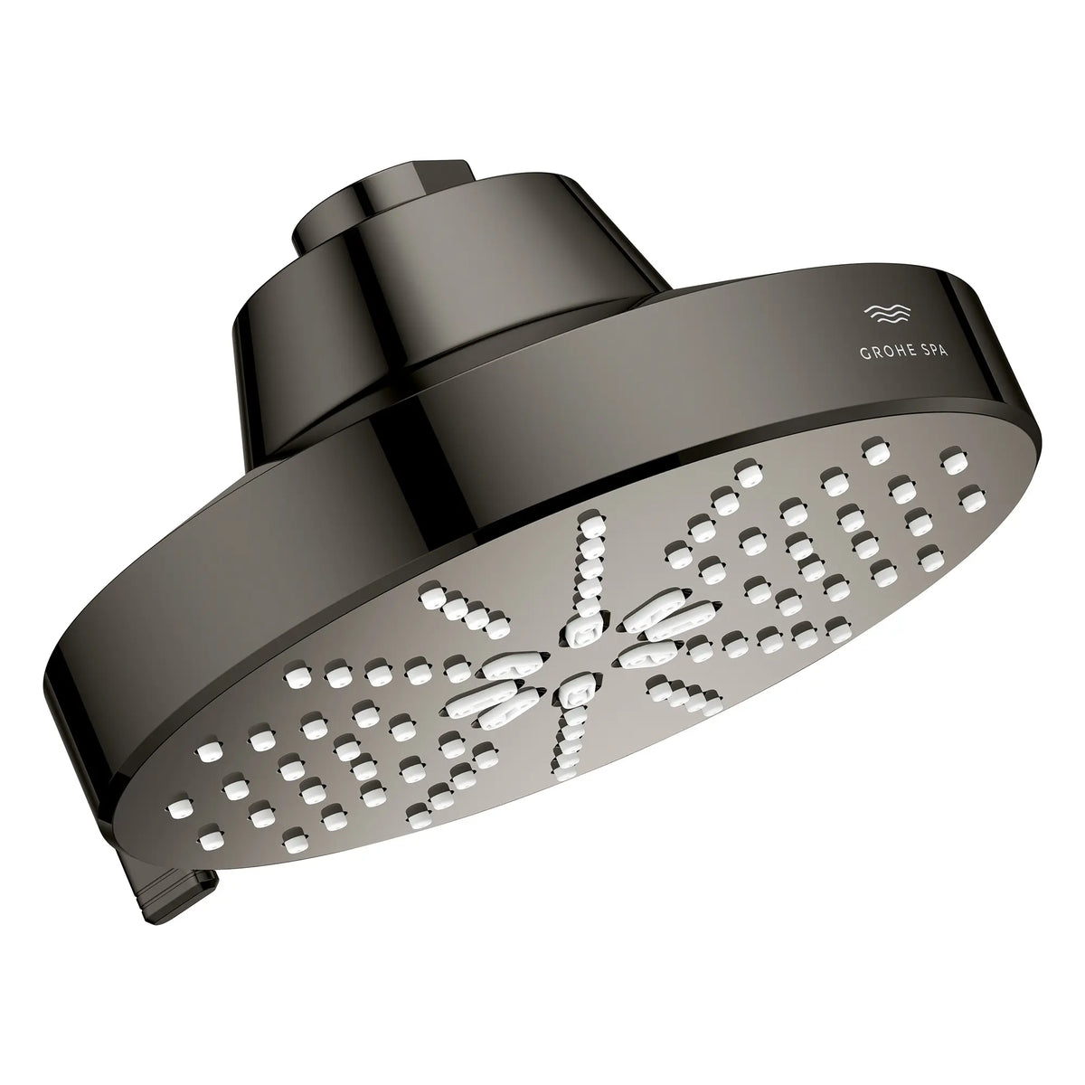 Pomme de douche à jets multiples Rainshower Aqua 140 de 13,97 cm (5½ po) avec AquaBooster 6,6 L/min (1,75 gal/min) // GRAPHITE DUR // 275869_Aqua_Booster_SiloRight_111611A000_002_October2025_0_CDNwebp.webp