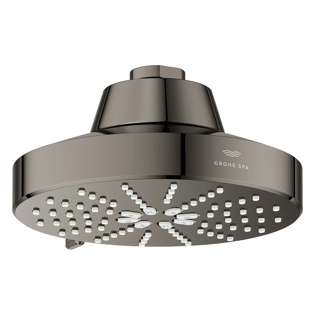 Pomme de douche à jets multiples Rainshower Aqua 140 de 13,97 cm (5½ po) avec AquaBooster 6,6 L/min (1,75 gal/min) // GRAPHITE DUR // 275870_Aqua_Booster_SiloRight_111611A000_003_October2025_0_CDNwebp.webp