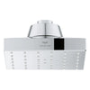 [1116610000] Rainshower Aqua Mono Spray 5 1/2" Square Showerhead with Aqua Booster 1.75 GPM (6.6 L/min) - GROHE StarLight Chrome