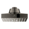 [111672A000] Rainshower Aqua Multi Spray 5 1/2" Square Shower Head with Aqua Booster 1.75 GPM (6.6 L/min) - GROHE StarLight Chrome