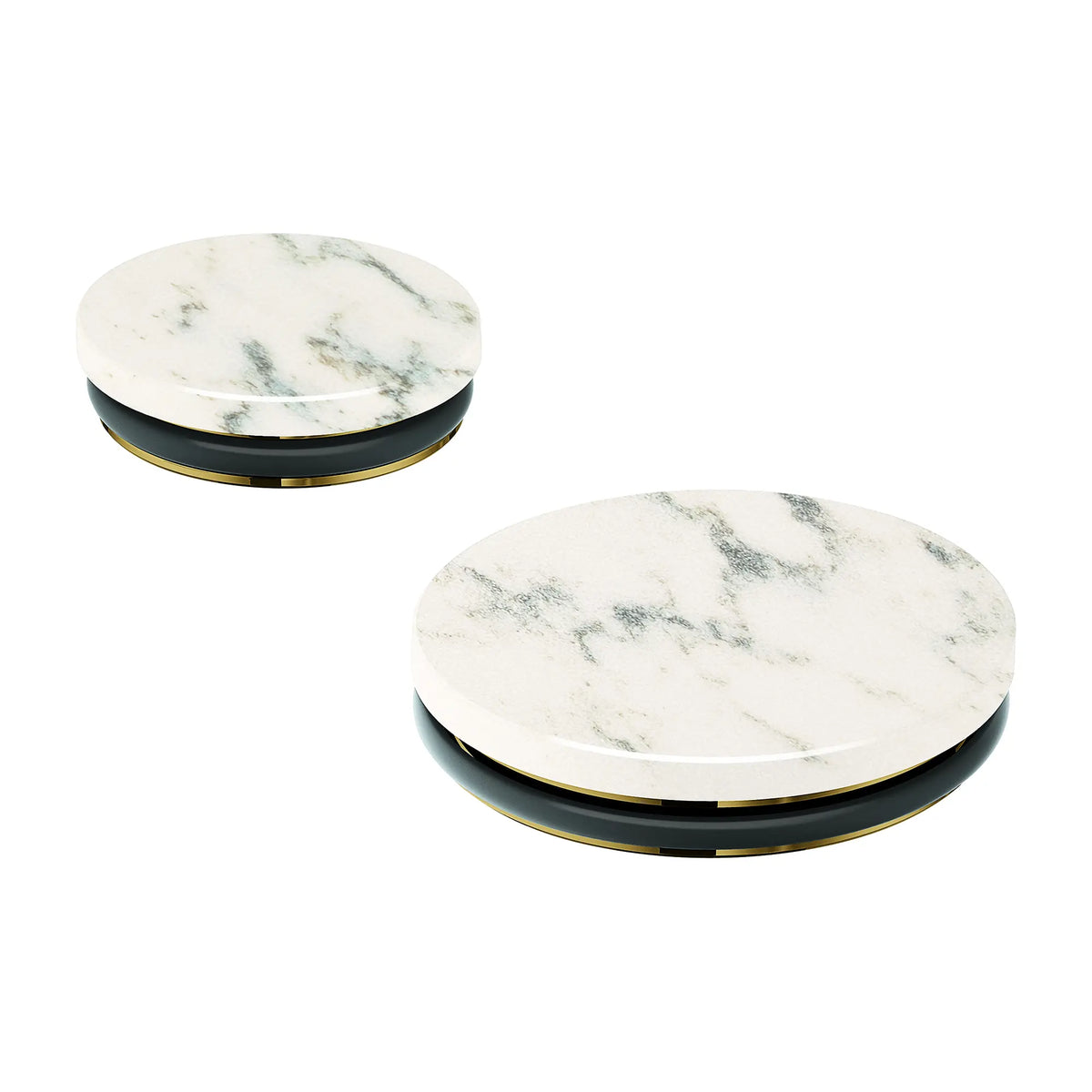 Manettes levier en Caesarstone blanc pour les garnitures thermostatiques à deux manettes (paire) // WHITE ATTICA CAESARSTONE // 276069_Atrio_PC_Silo-SpecSheet_48466000_Silo-SpecSheet_0_CDNwebp.webp