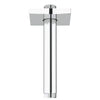 [27486000] 6" Ceiling Shower Arm With Square Flange - GROHE StarLight Chrome