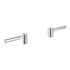 [14216000] Atrio Lever Handles for Bathroom Sink Faucet (Pair) - Brushed Nickel InfinityFinish