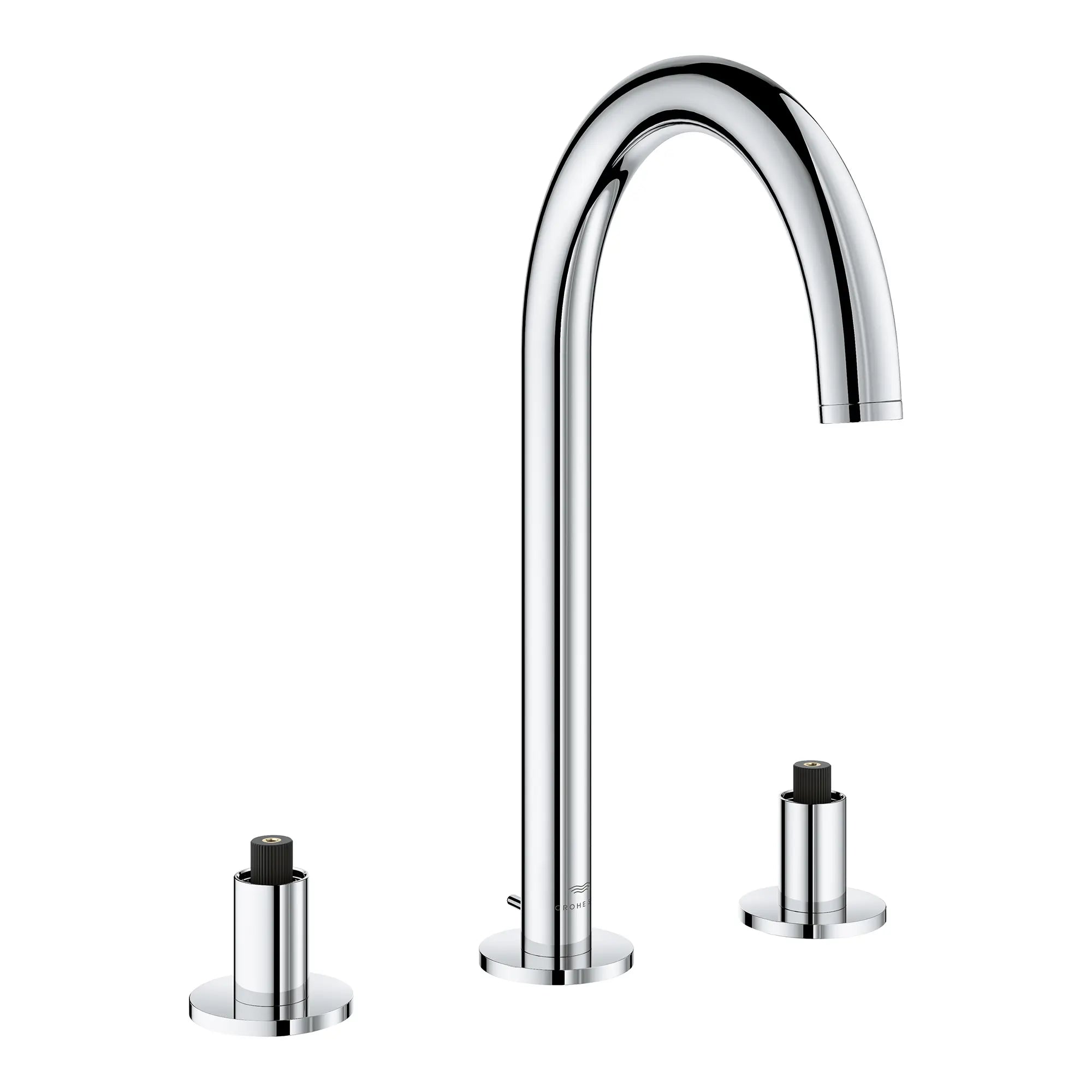 Robinet Moyen pour salle de bain, 8 po, 2 poignées, 4,5 L/min (1,2 gpm) // CHROME STARLIGHT GROHE // 276136_Atrio_Silo-SpecSheet_20659000_003_Feb2023_0_CDNwebp.webp