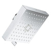 [1116720000] Rainshower Aqua Multi Spray 5 1/2" Square Shower Head with Aqua Booster 1.75 GPM (6.6 L/min) - GROHE StarLight Chrome