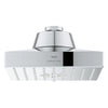 [1116720000] Rainshower Aqua Multi Spray 5 1/2" Square Shower Head with Aqua Booster 1.75 GPM (6.6 L/min) - GROHE StarLight Chrome