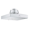 [1116720000] Rainshower Aqua Multi Spray 5 1/2" Square Shower Head with Aqua Booster 1.75 GPM (6.6 L/min) - GROHE StarLight Chrome